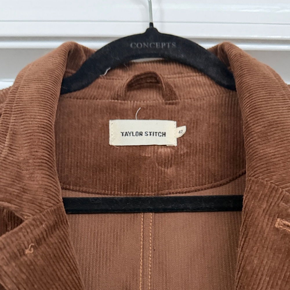 Taylor Stitch Men’s Brown Corduroy Blazer